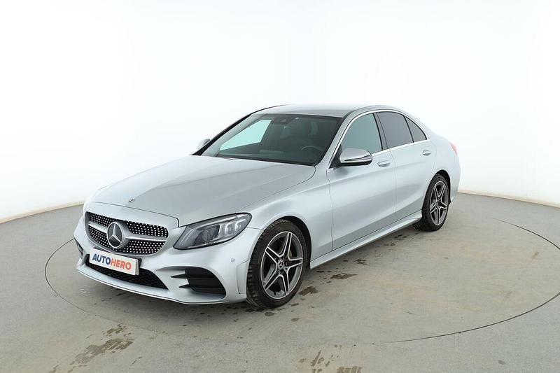 Usado Mercedes C200 AMG line 197 CV (144 kW) 2019 Gris Berlina
