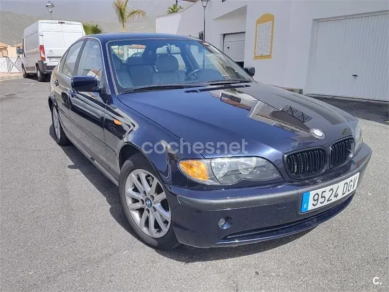 Usado BMW 320 136 CV (100 kW) 2002 Azul Berlina
