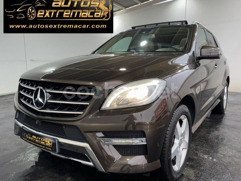 Marrón Usado 2014 Mercedes ML350 SUV | 19.499 € (Precio justo) - Imagen 1/4