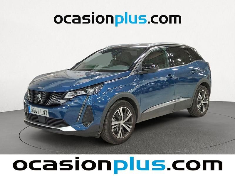 Azul Usado 2021 Peugeot 3008 GTi SUV | 20.909 € (Precio justo) - Imagen 1/3