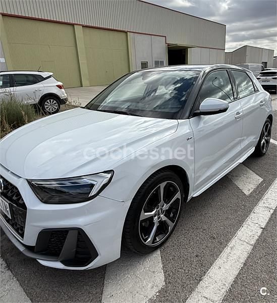 Usado Audi A1 Sportback S-Line 116 CV (85 kW) 2019 Blanco Utilitario