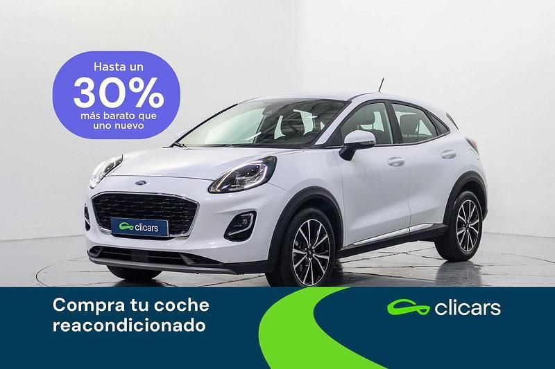 Blanco Usado 2021 Ford Puma Titanium SUV | 14.490 € (Un poco caro) - Imagen 1/4