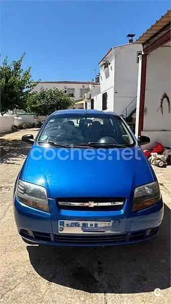 Usado Chevrolet Kalos SE 72 CV (52 kW) 2007 Azul Berlina