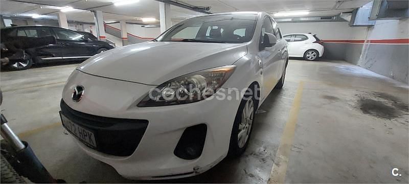 Blanco Usado 2013 Mazda 3 Style Berlina | 8200 € (Super precio) - Imagen 1/4