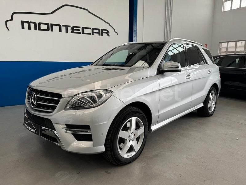 Gris / plata Usado 2014 Mercedes ML350 SUV | 24.900 € (Precio justo) - Imagen 1/4