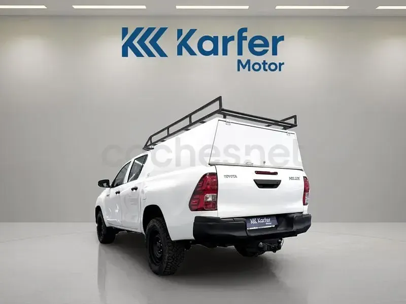 Usado Toyota HiLux 150 CV (110 kW) 2018 Blanco Pickup/Camioneta