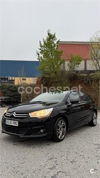 Usado Citroën C4 92 CV (67 kW) 2014 Negro Berlina