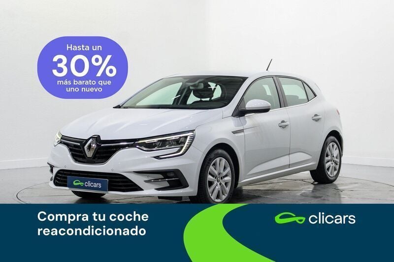 Blanco Usado 2021 Renault Mégane IV Business | 13.990 € (Precio justo) - Imagen 1/4