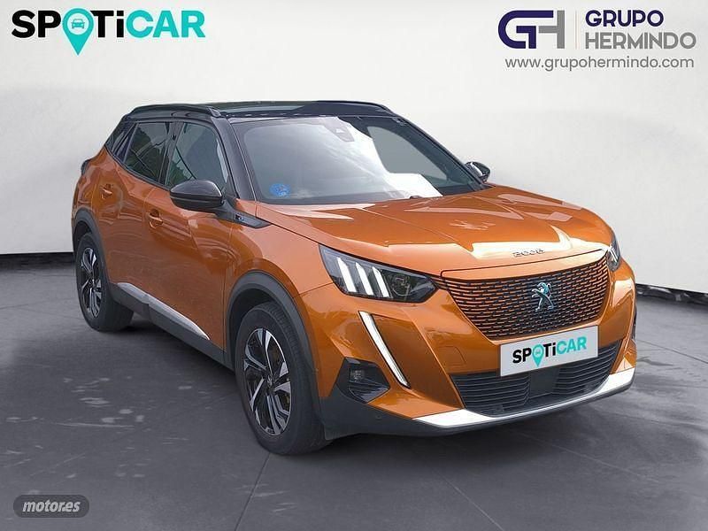 Naranja Usado 2020 Peugeot e-2008 GT-line SUV | 16.500 € (Buen precio) - Imagen 1/4