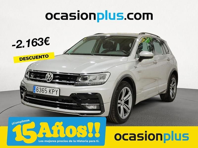 Gris Usado 2018 VW Tiguan Advance SUV | 23.800 € (Precio justo) - Imagen 1/4