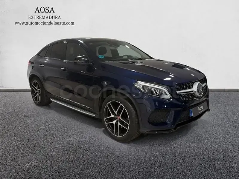 Usado Mercedes GLE350 258 CV (189 kW) 2017 Azul SUV