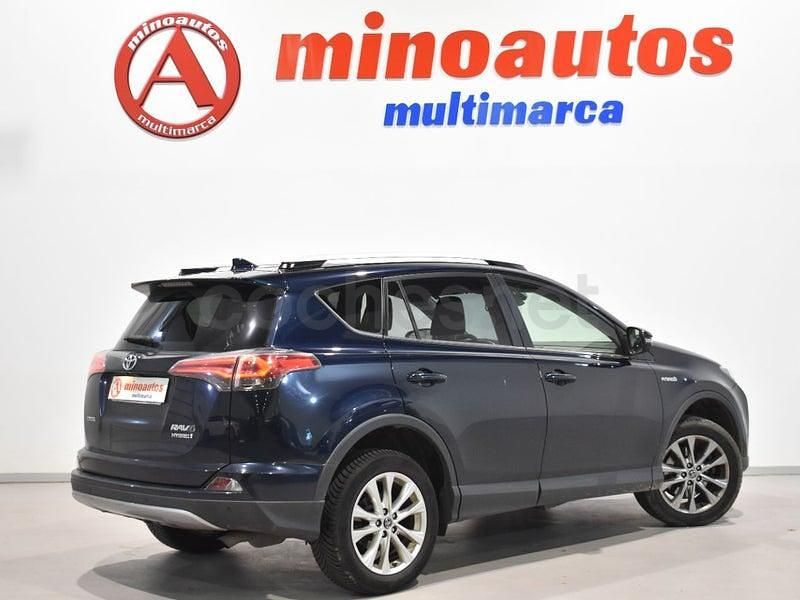 Usado Toyota RAV4 Hybrid Advance 197 CV (144 kW) 2017 Azul SUV