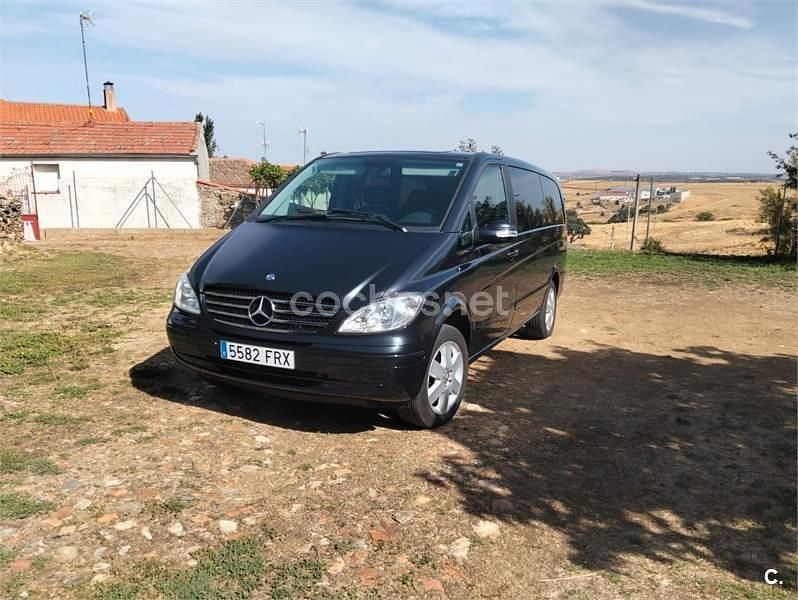Negro Usado 2008 Mercedes Viano Monovolumen | 15.800 € (Precio justo) - Imagen 1/4