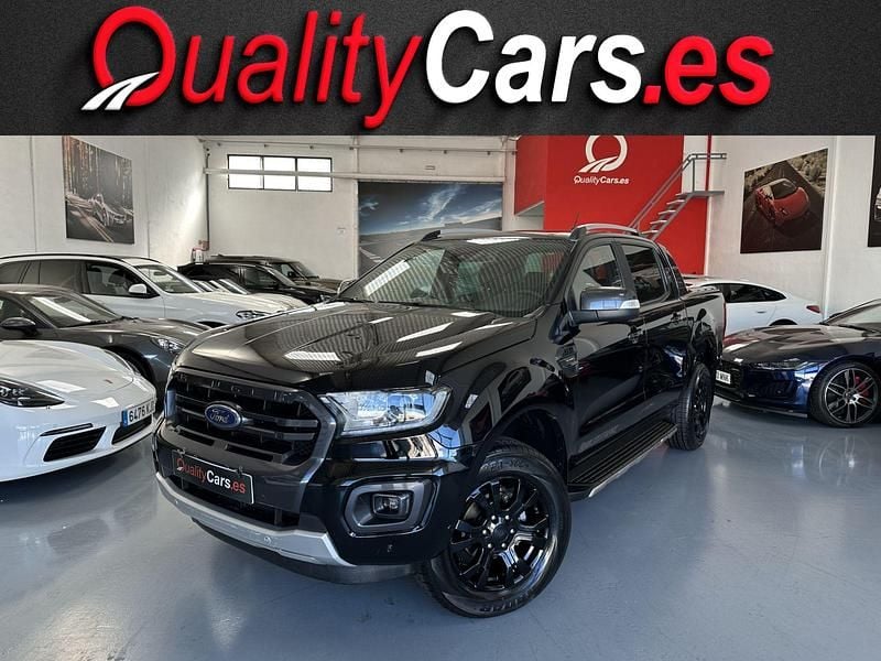 Negro Usado 2021 Ford Ranger Wildtrack Recogida | 37.900 € (Buen precio) - Imagen 1/4