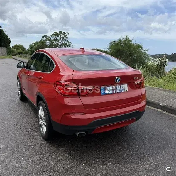 Usado BMW X4 Comfort Edition 190 CV (139 kW) 2014 Rojo SUV