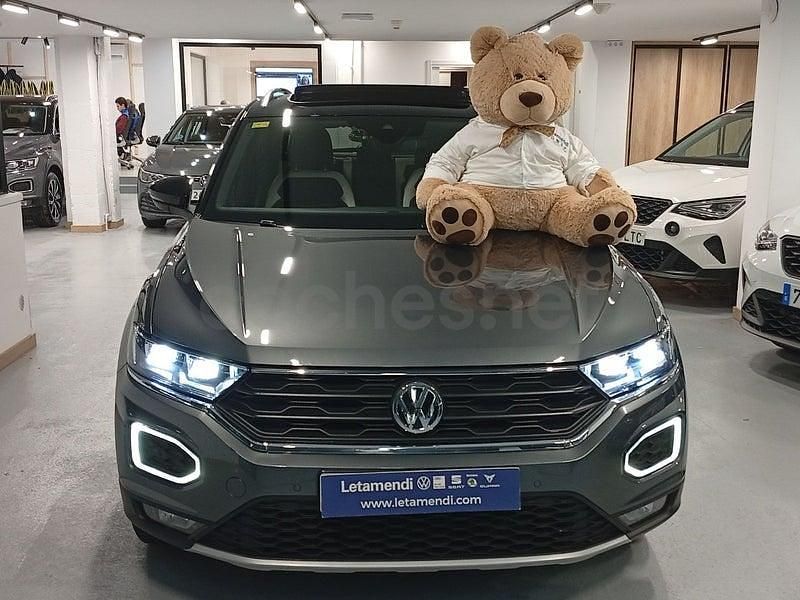 Negro Usado 2018 VW T-Roc Sportline SUV | 19.895 € (Precio justo) - Imagen 1/4