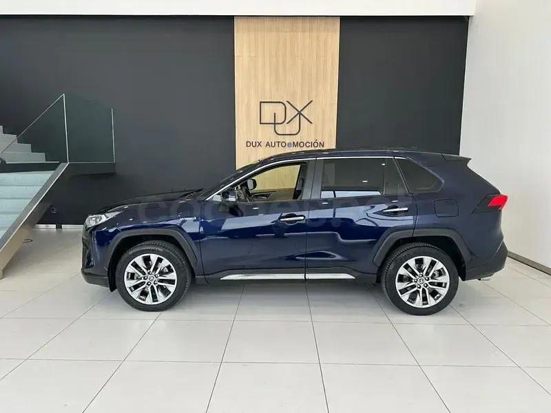 Usado Toyota RAV4 Hybrid Luxury 218 CV (160 kW) 2020 Azul SUV