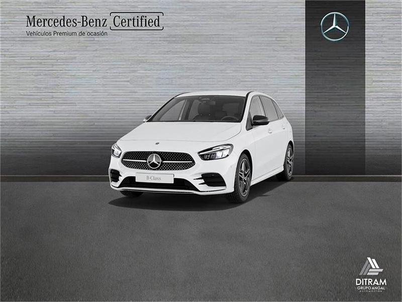 Blanco Usado 2024 Mercedes B200 AMG line Monovolumen | 33.900 € (Un poco caro) - Imagen 1/4