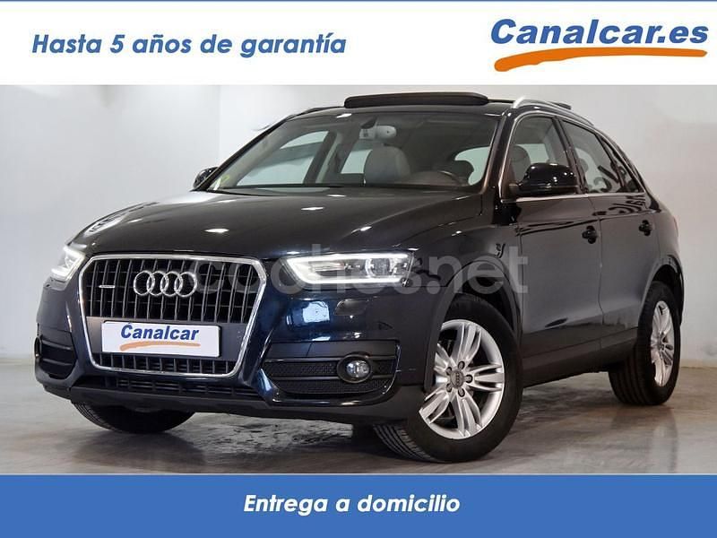 Azul Usado 2013 Audi Q3 Ambition SUV | 13.925 € (Precio justo) - Imagen 1/4
