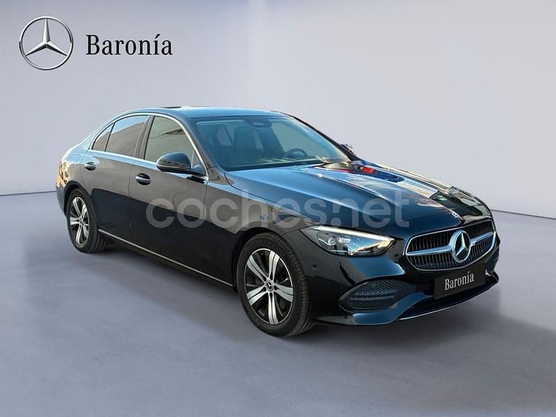 Negro Usado 2023 Mercedes C220 Berlina | 40.990 € (Precio justo) - Imagen 1/4