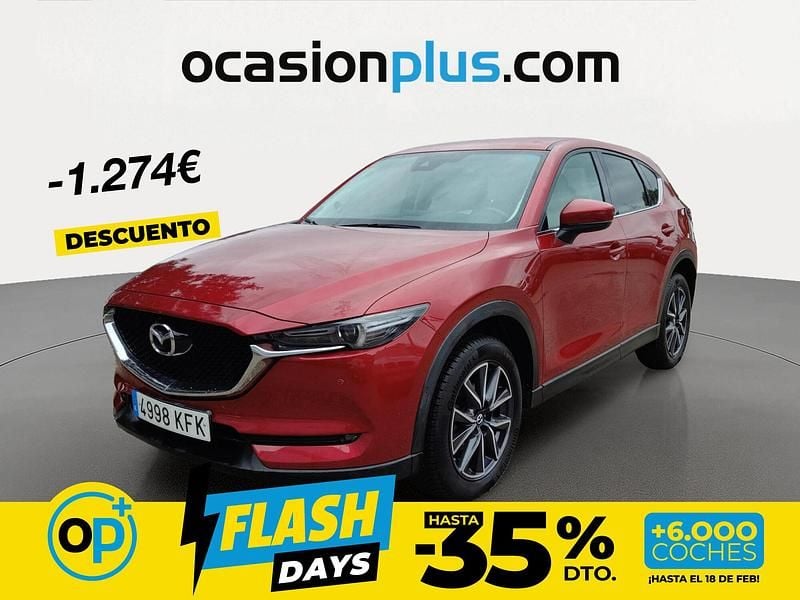 Usado Mazda CX-5 165 CV (121 kW) 2017 Rojo SUV
