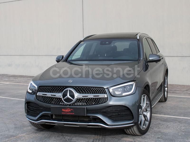 Usado Mercedes GLC300 245 CV (180 kW) 2020 Gris / plata SUV