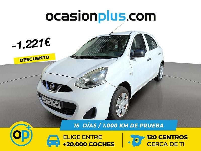 Usado Nissan Micra Acenta 80 CV (58 kW) 2016 Blanco Utilitario