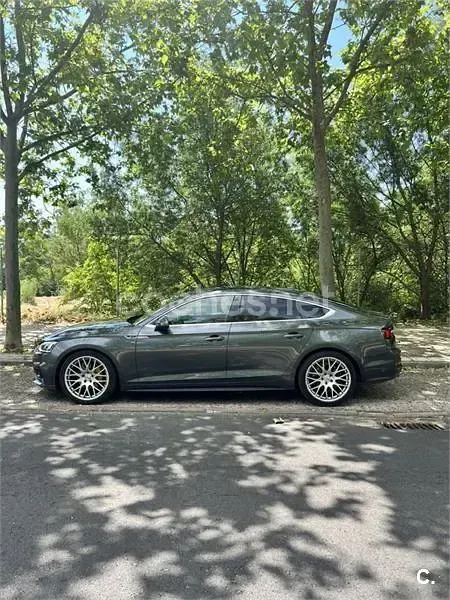 Usado Audi A5 Sportback Sport 218 CV (160 kW) 2017 Gris / plata Utilitario