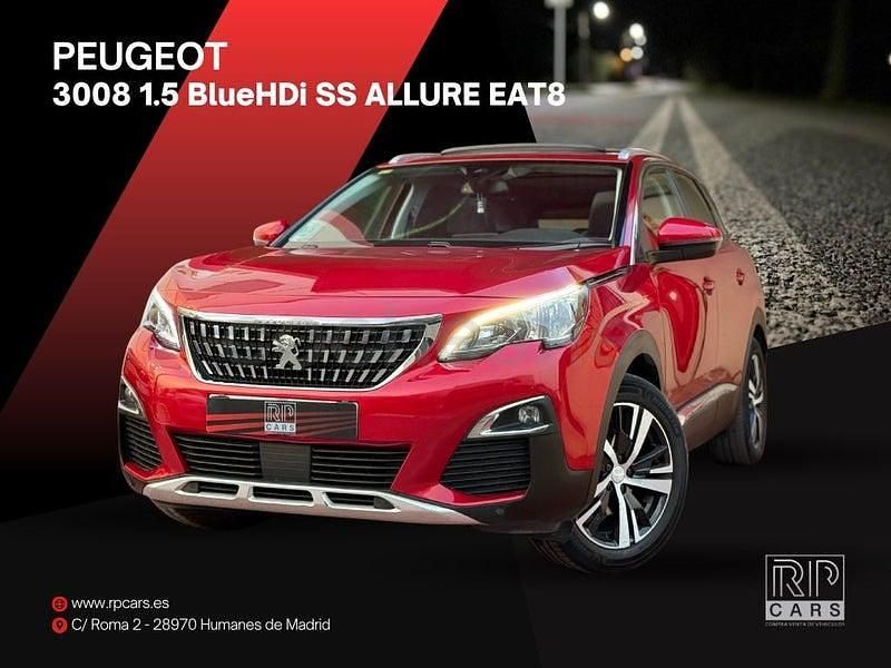 Usado Peugeot 3008 GT-line 130 CV (95 kW) 2022 Rojo SUV