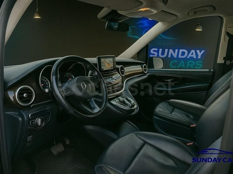 Usado Mercedes V220 Avantgarde 163 CV (119 kW) 2019 Negro Monovolumen