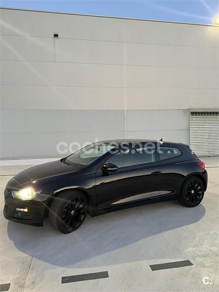 Negro Usado 2009 VW Scirocco Coupe | 8000 € (Buen precio) - Imagen 1/4