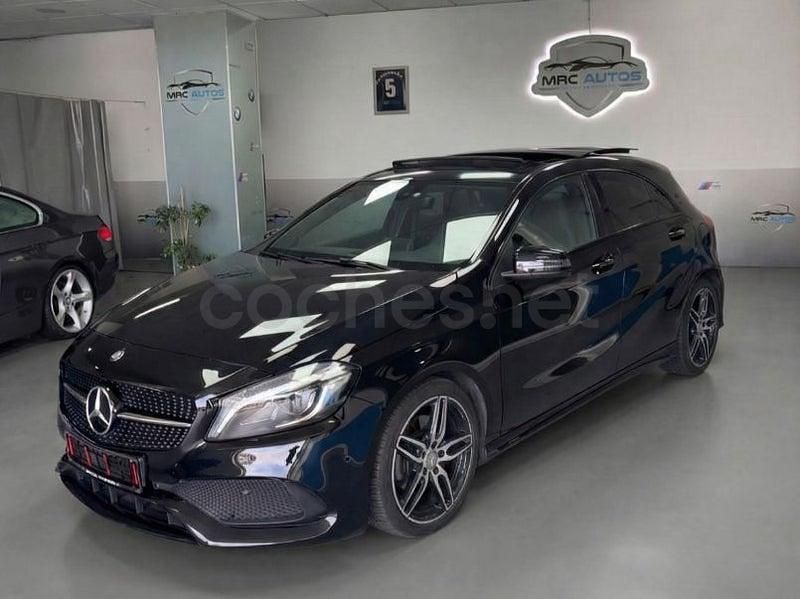 Usado Mercedes A220 AMG line 177 CV (130 kW) 2016 Negro Berlina
