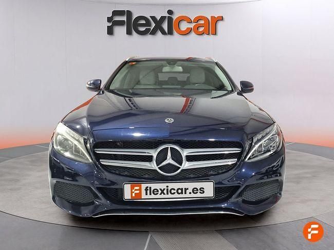 Usado Mercedes C220 170 CV (125 kW) 2017 Azul Familiar