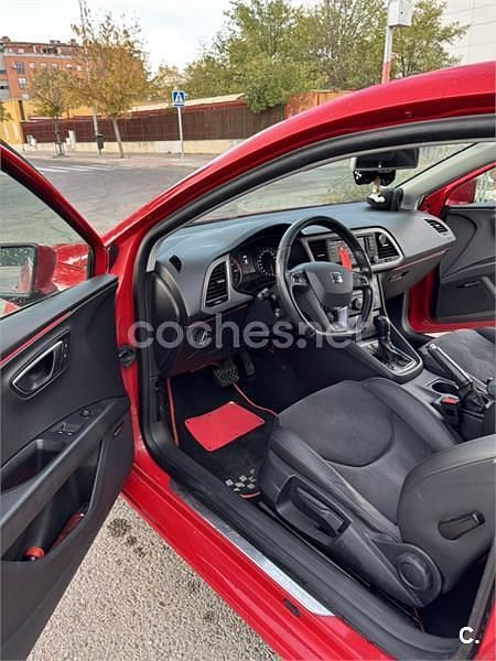 Usado Seat Leon SC FR 180 CV (132 kW) 2014 Rojo Utilitario