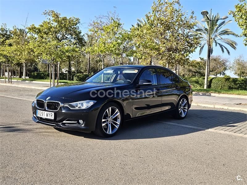 Negro Usado 2012 BMW 320 Efficient Dynamics Berlina | 13.900 € (Caro) - Imagen 1/4