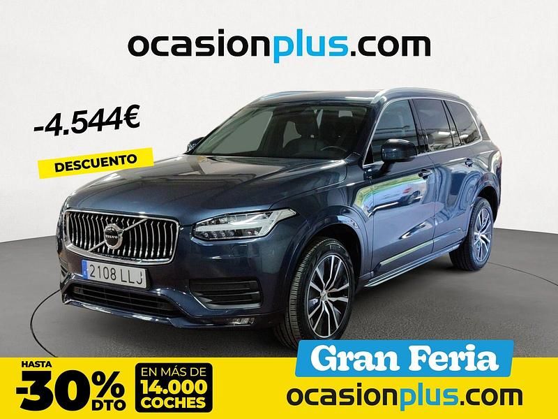 Azul Usado 2020 Volvo XC90 Momentum SUV | 43.390 € (Un poco caro) - Imagen 1/4