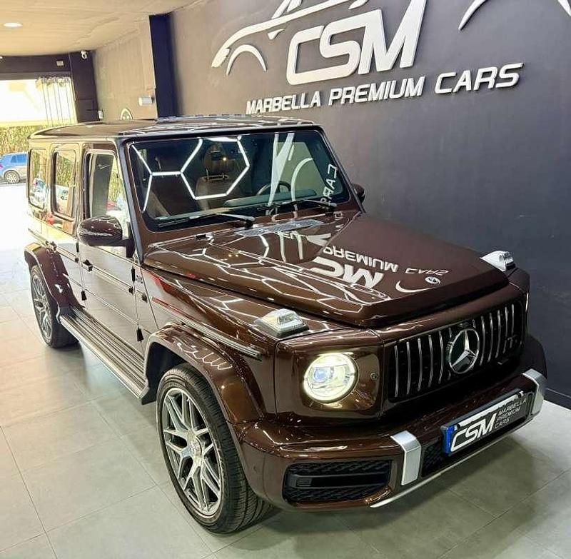 Usado Mercedes G500 422 CV (310 kW) 2019 Marrón SUV