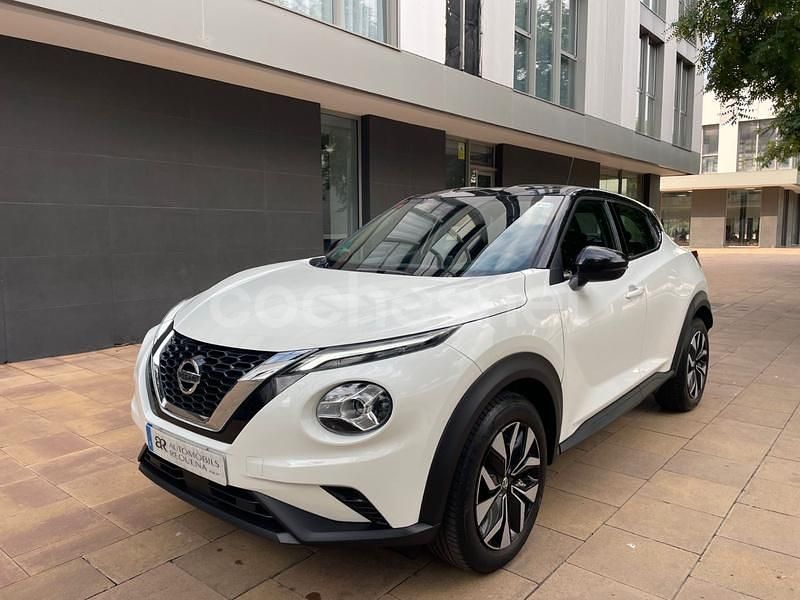 Blanco Usado 2021 Nissan Juke Tekna SUV | 16.850 € (Buen precio) - Imagen 1/4