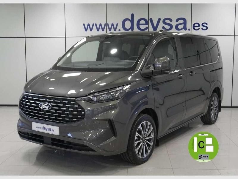 Gris Nuevo 2025 Ford Tourneo Custom Titanium X Van | 44.020 € (Precio justo) - Imagen 1/4
