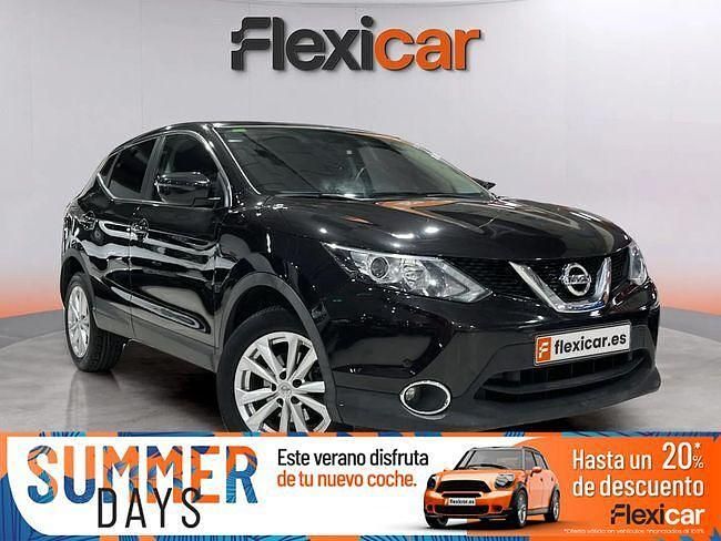Negro Usado 2017 Nissan Qashqai Acenta SUV | 13.590 € (Precio justo) - Imagen 1/4