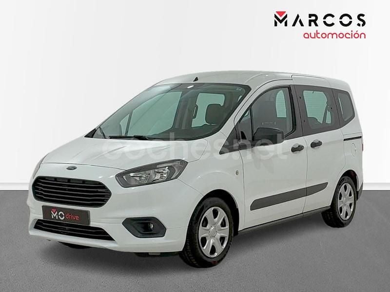 Blanco (techo solar) Usado 2019 Ford Tourneo Courier Ambiente Monovolumen | 12.700 € (Precio justo) - Imagen 1/1