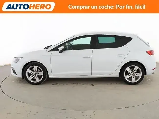 Usado Seat Leon FR 150 CV (110 kW) 2020 Blanco Berlina
