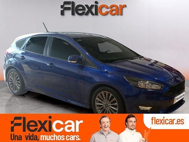 Azul Usado 2016 Ford Focus ST-Line Berlina | 10.890 € (Precio justo) - Imagen 1/4