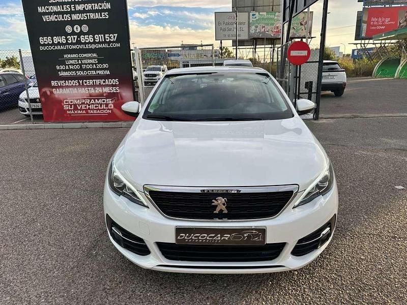Usado Peugeot 308 Business-Line 99 CV (72 kW) 2020 Blanco Utilitario