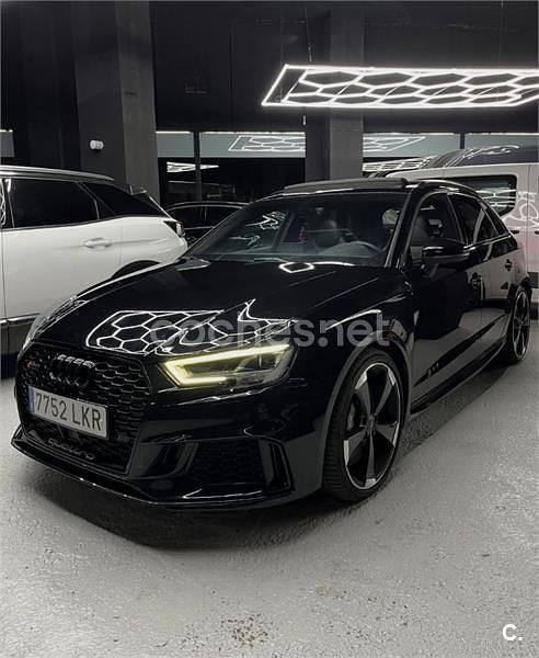 Usado Audi RS3 400 CV (294 kW) 2020 Negro Berlina