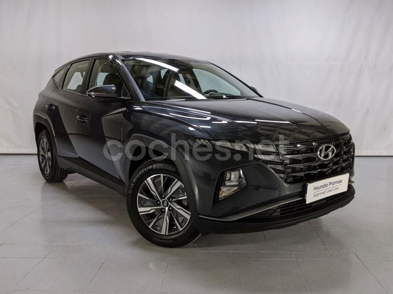Gris / plata Usado 2024 Hyundai Tucson SUV | 24.490 € (Precio justo) - Imagen 1/4