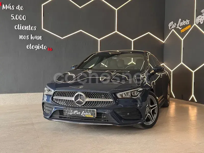 Usado Mercedes CLA200 150 CV (110 kW) 2023 Azul Coupe