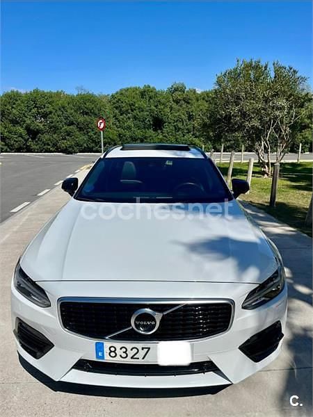 Usado Volvo V90 R-Design 390 CV (286 kW) 2021 Blanco Familiar
