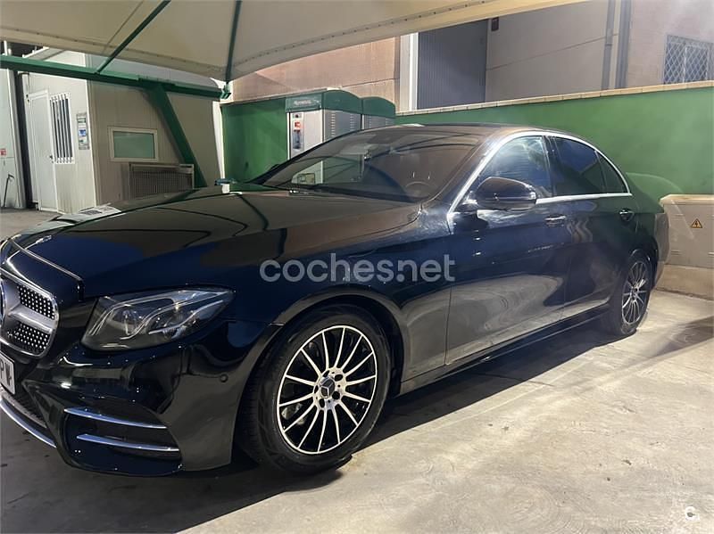 Usado Mercedes E220 194 CV (142 kW) 2018 Negro Berlina