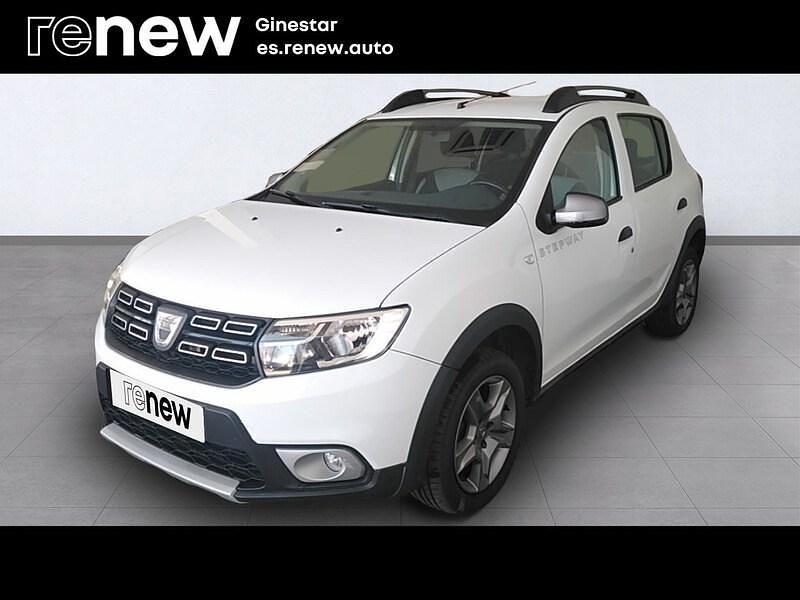 Blanco Usado 2017 Dacia Sandero Stepway Ambiance Utilitario | 9818 € (Precio justo) - Imagen 1/4